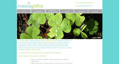 Desktop Screenshot of materiagrafica.com